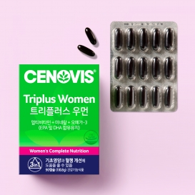 [이달의추천] 여성 트리플러스우먼 멀티비타민미네랄 90캡슐 + 한정수량 사은품 증정